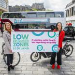 PR image of Low Emission Zones being introduced across Scotland